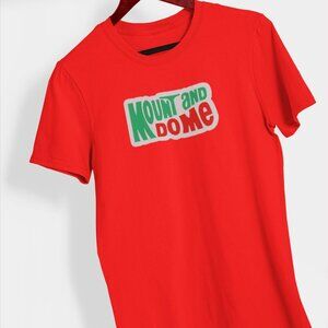 Mount and Dome Text Graphic Shirt | California Shirt | California Dome Shirt